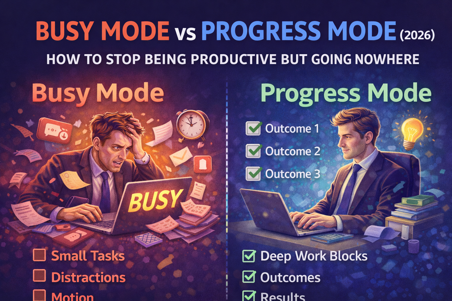 Busy Mode vs Progress Mode (2026)