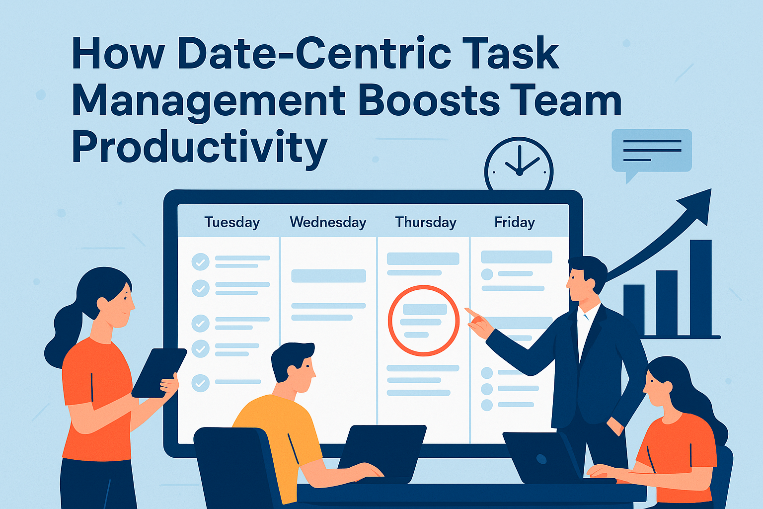 How Date-Centric Task Management Boosts Team Productivity