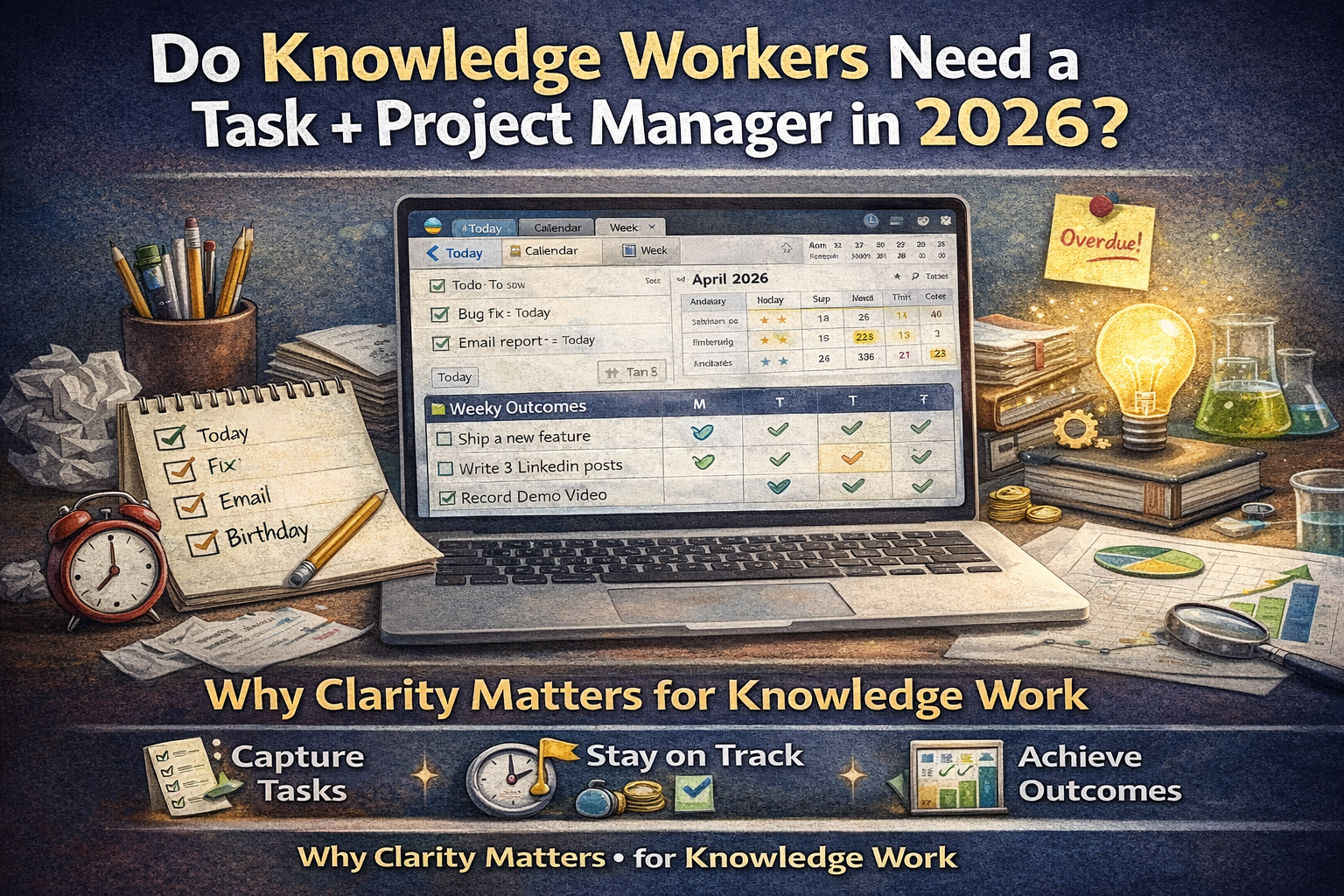 Do Knowledge Workers Need a Task + Project Manager in 2026?