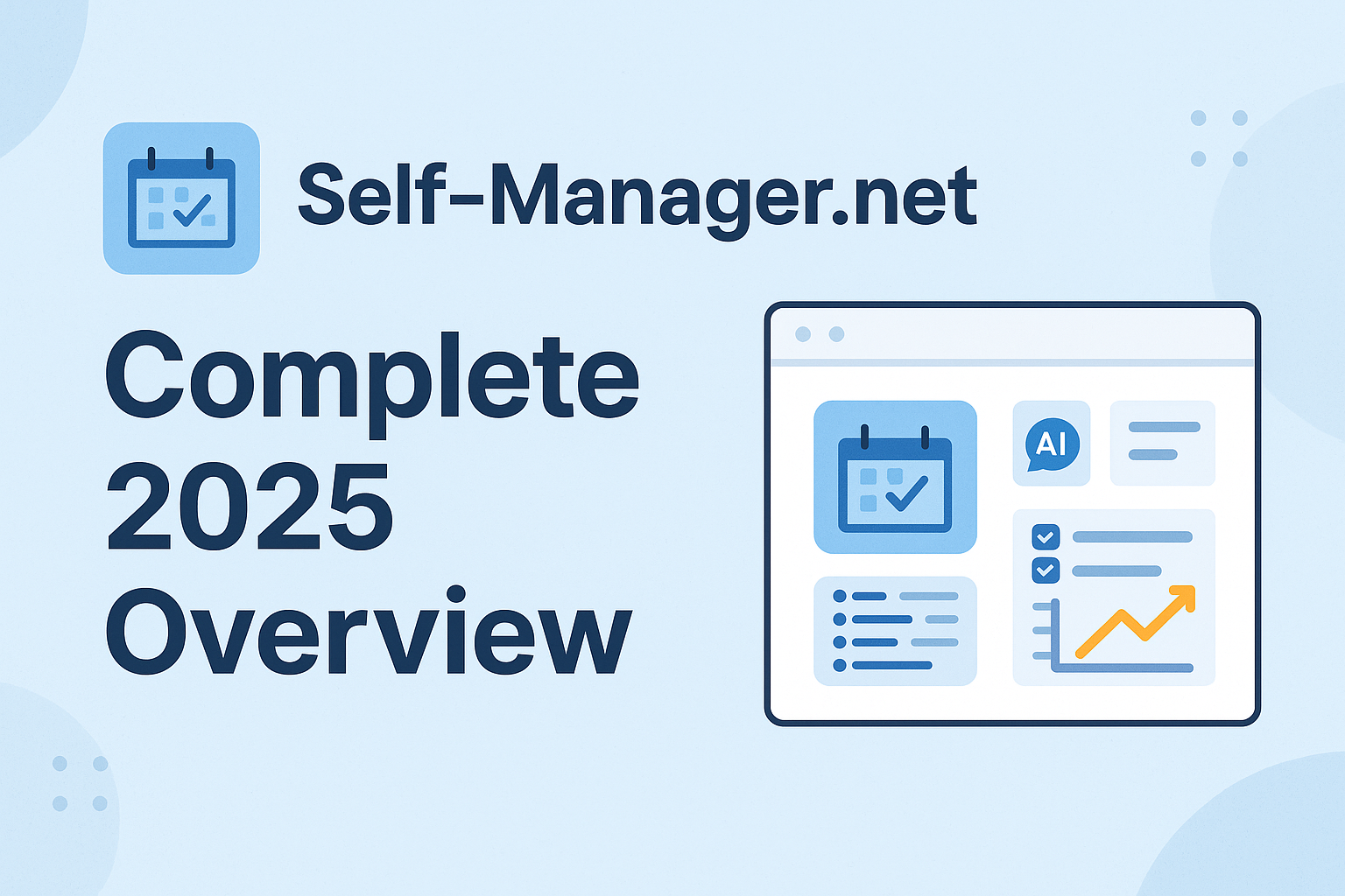 Everything You Should Know About SelfManager.ai: Complete 2025 Overview