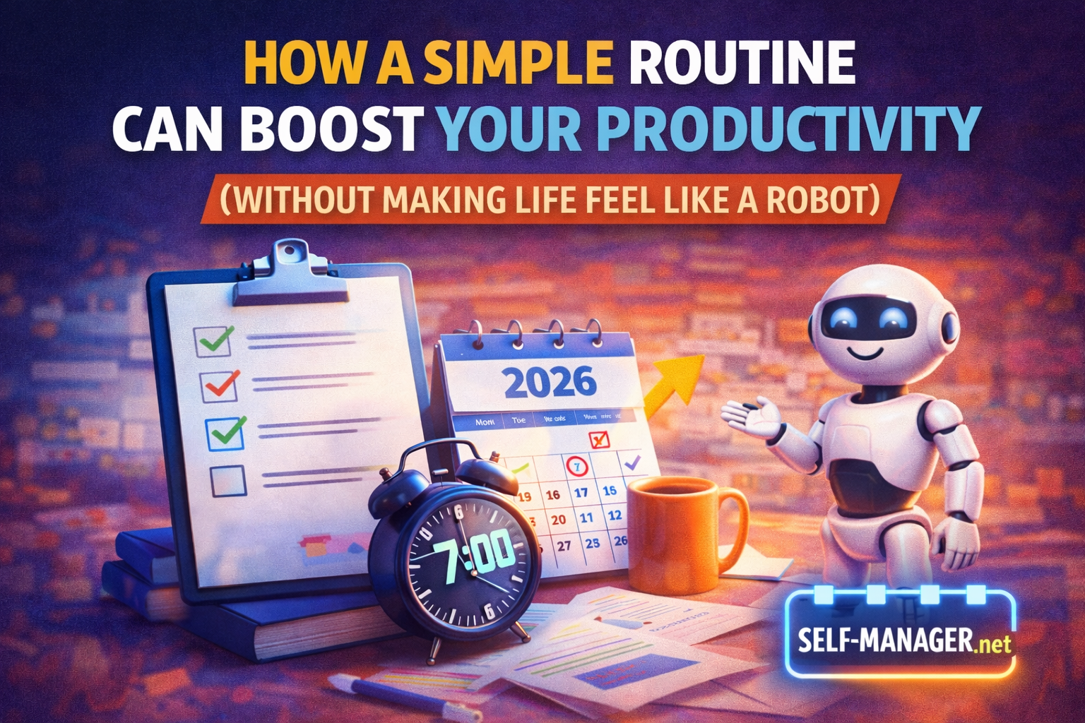How a Simple Routine Can Boost Your Productivity