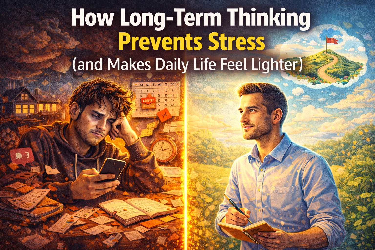 How Long-Term Thinking Prevents Stress