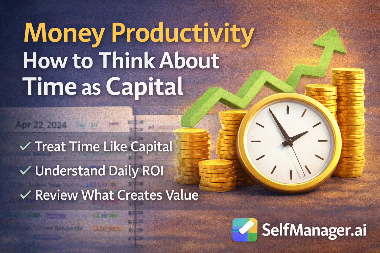 Money Productivity: How to Think About Time as Capital