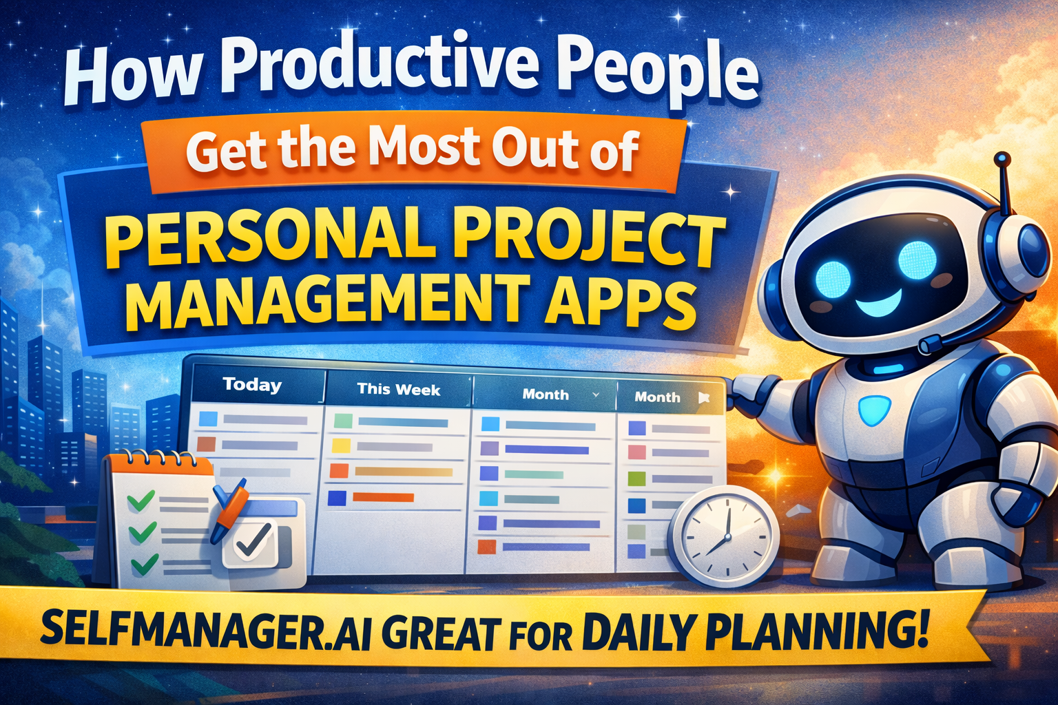 How Productive People Get the Most Out of Personal Project Management Apps (2026)