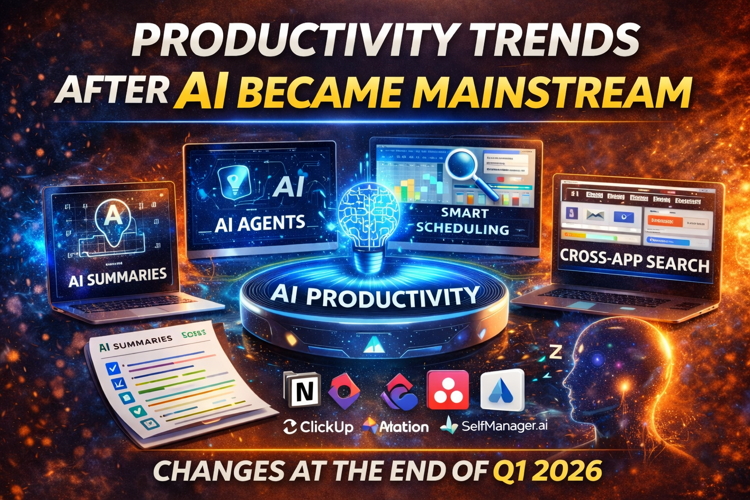 Productivity Trends We See at the End of Q1 2026 After AI Became Mainstream