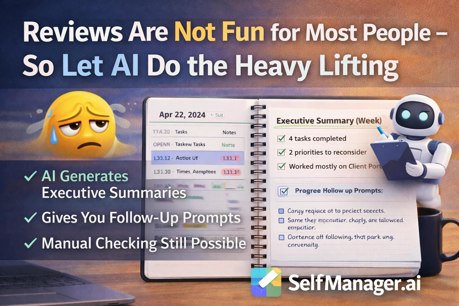Reviews Are Not Fun for Most People - So Let AI Do the Heavy Lifting