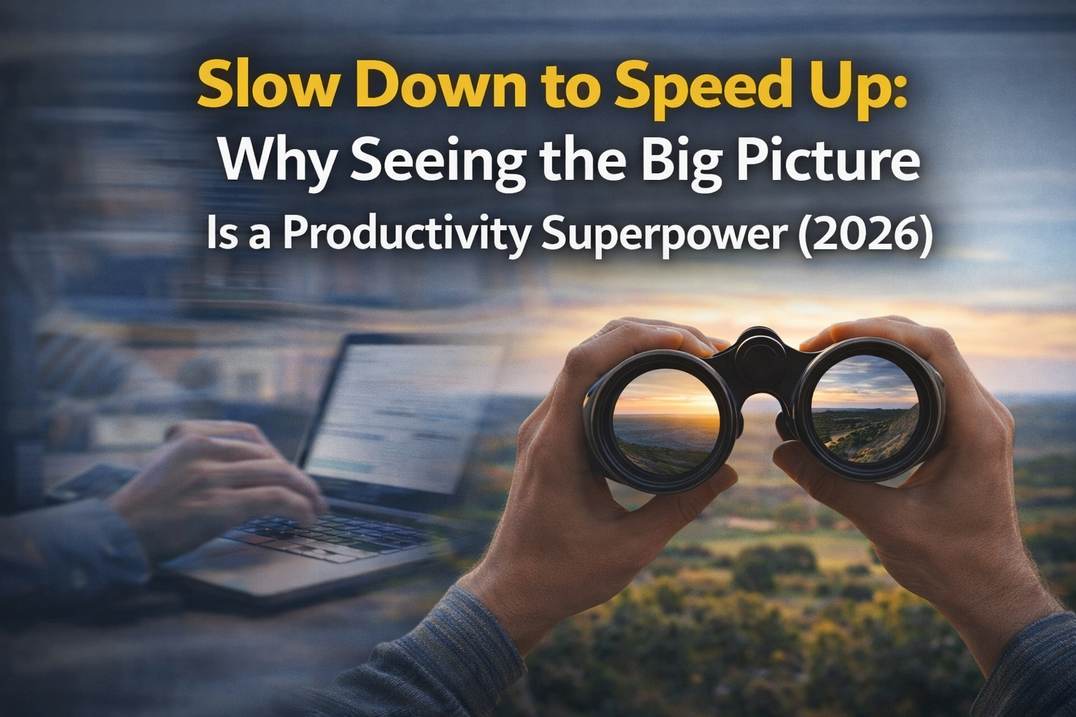 Slow Down to Speed Up: Why Seeing the Big Picture Is a Productivity Superpower