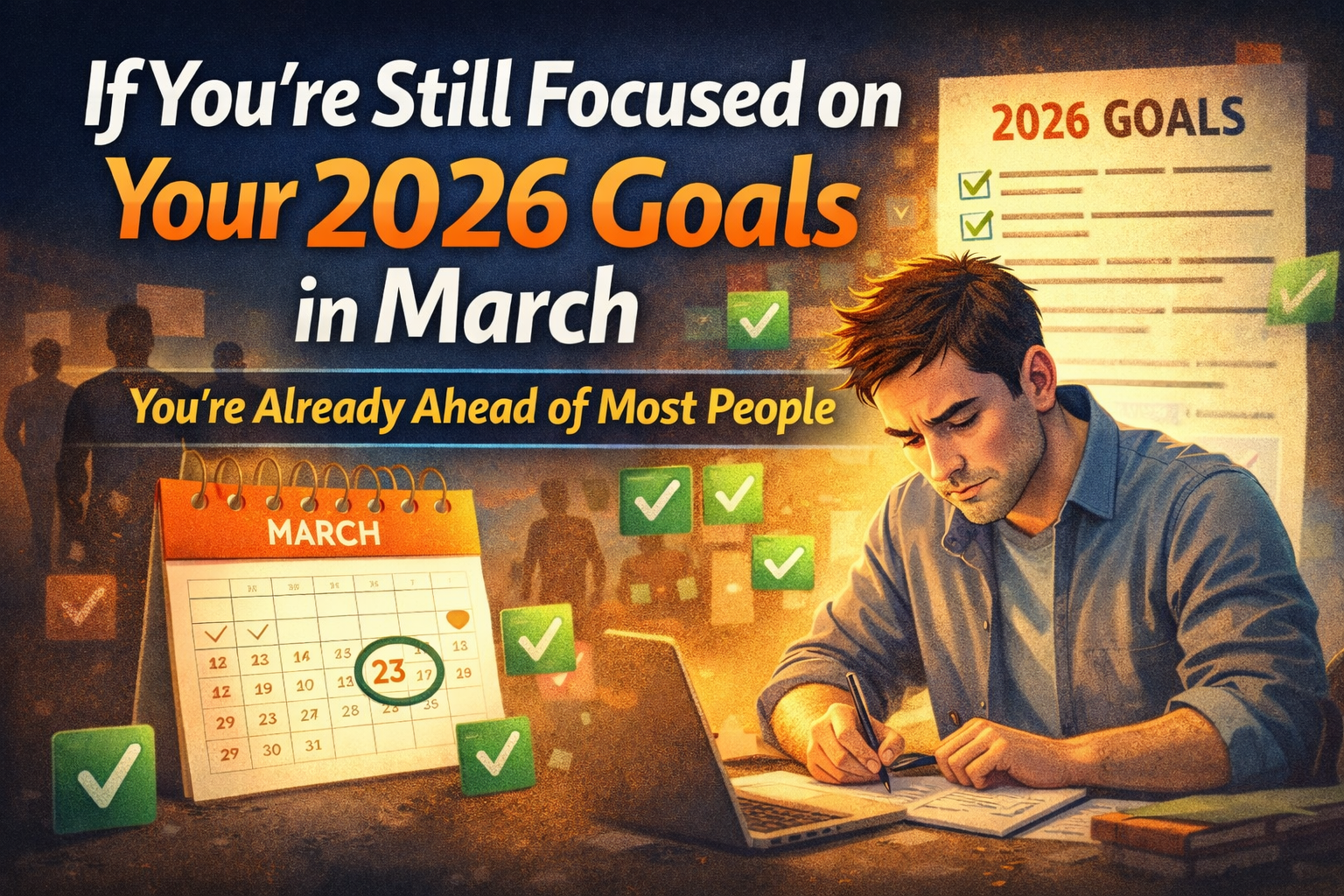 If You Still Care About Your 2026 Goals in March, You’re Already Ahead of Most People