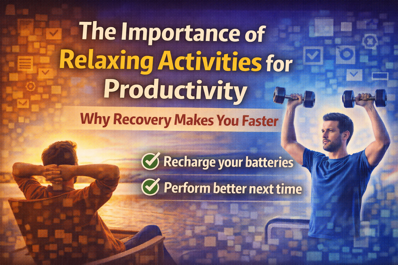 The Importance of Relaxing Activities for Productivity