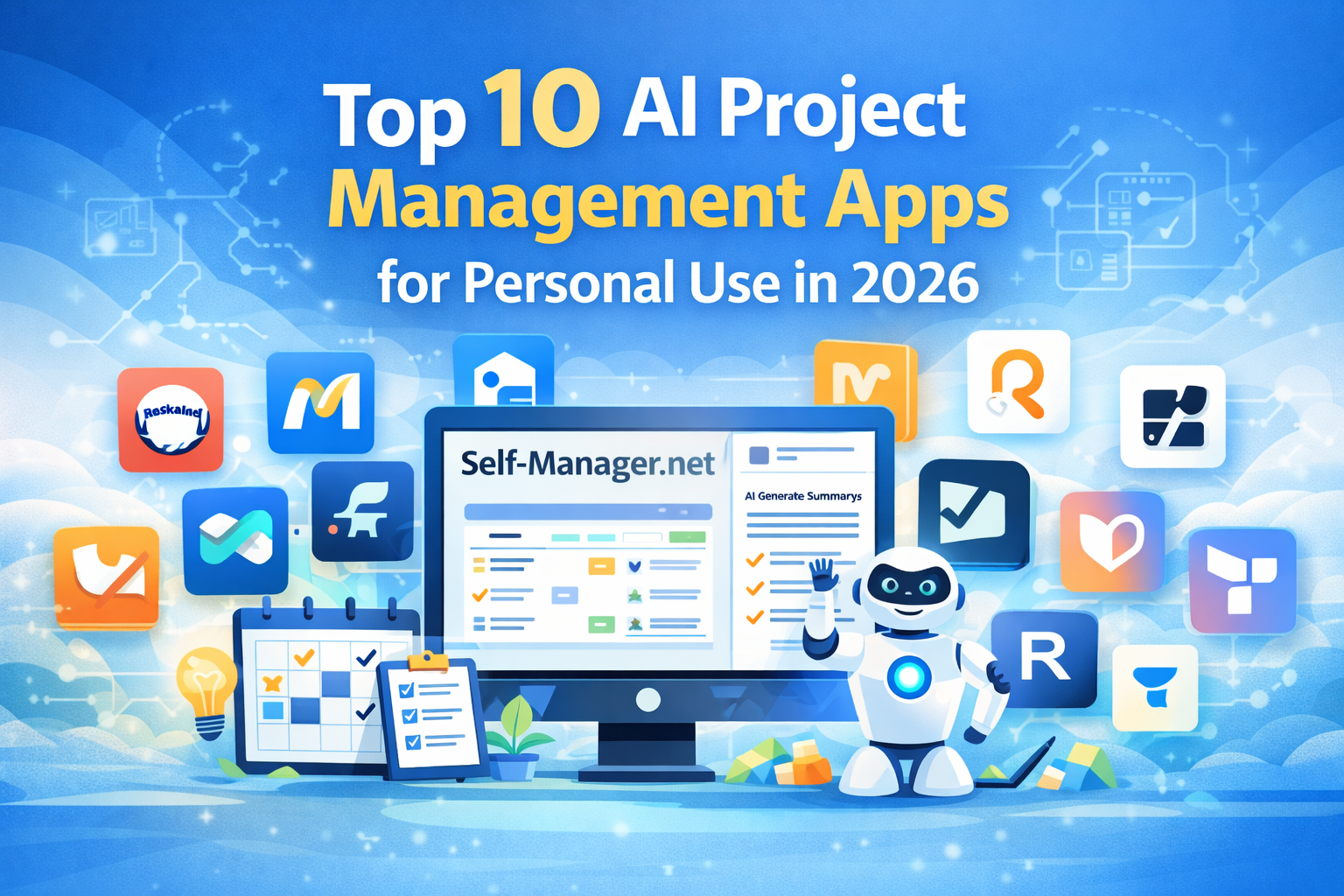 Top 10 AI Project Management Apps for Personal Use in 2026