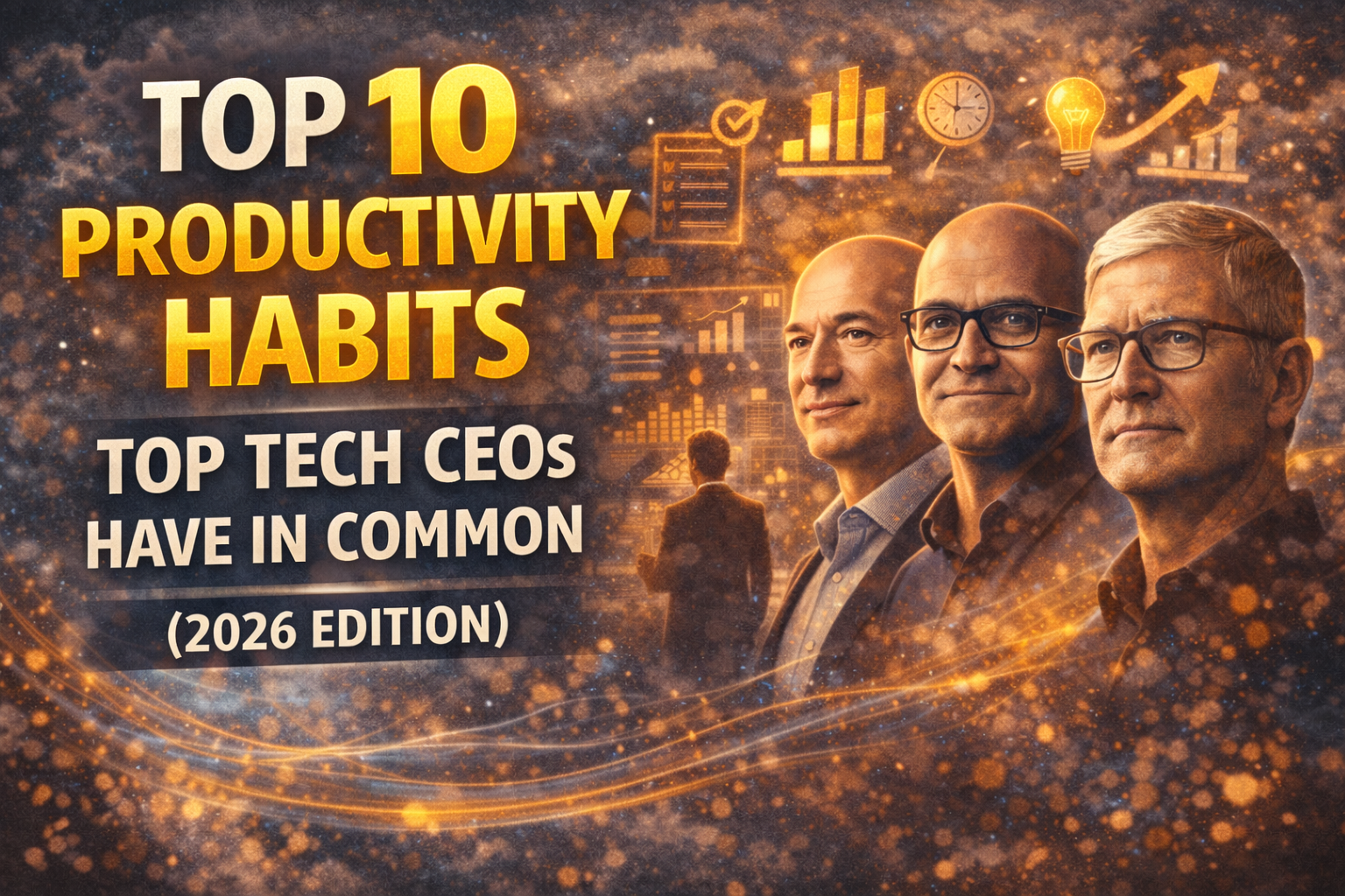 Top 10 Productivity Habits Top Tech CEOs Have in Common (2026 Edition)