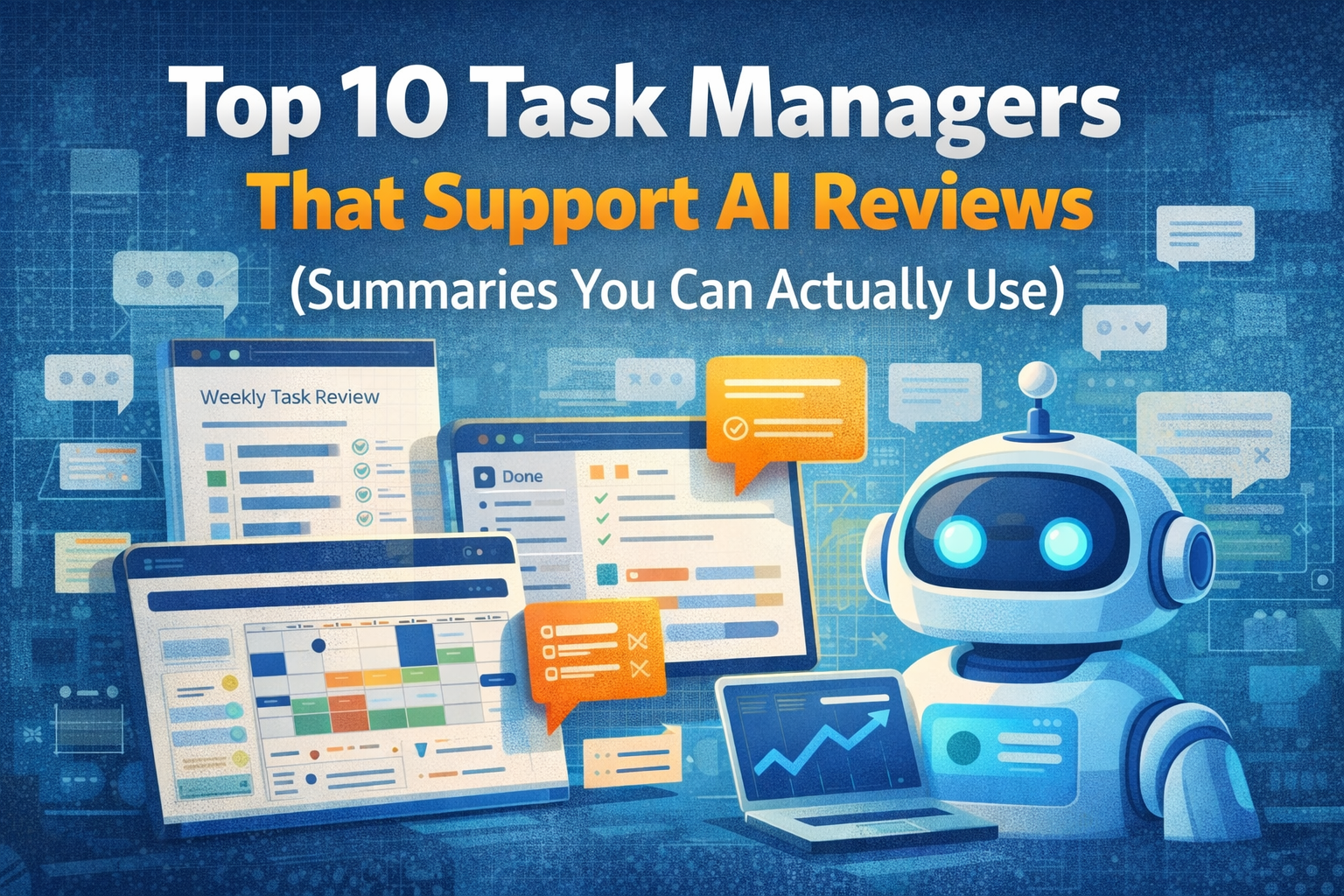 Top 10 Task Managers That Support AI Reviews
