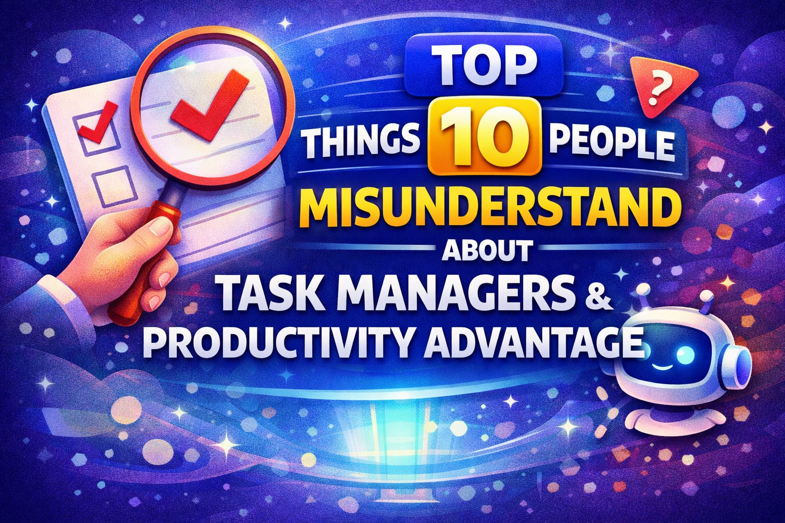 Top 10 Things People Misunderstand About Task Managers