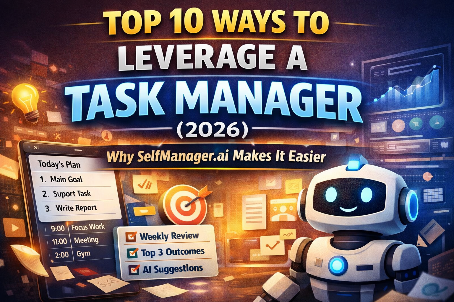 Top 10 Ways to Leverage a Task Manager (2026)