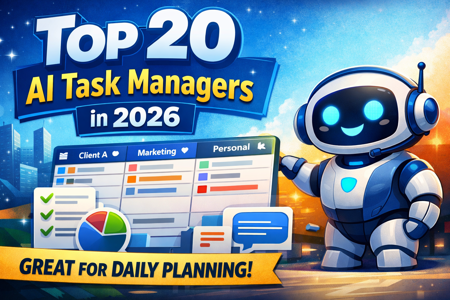 Top 20 AI Task Managers in 2026 — And What Each One Is Best At