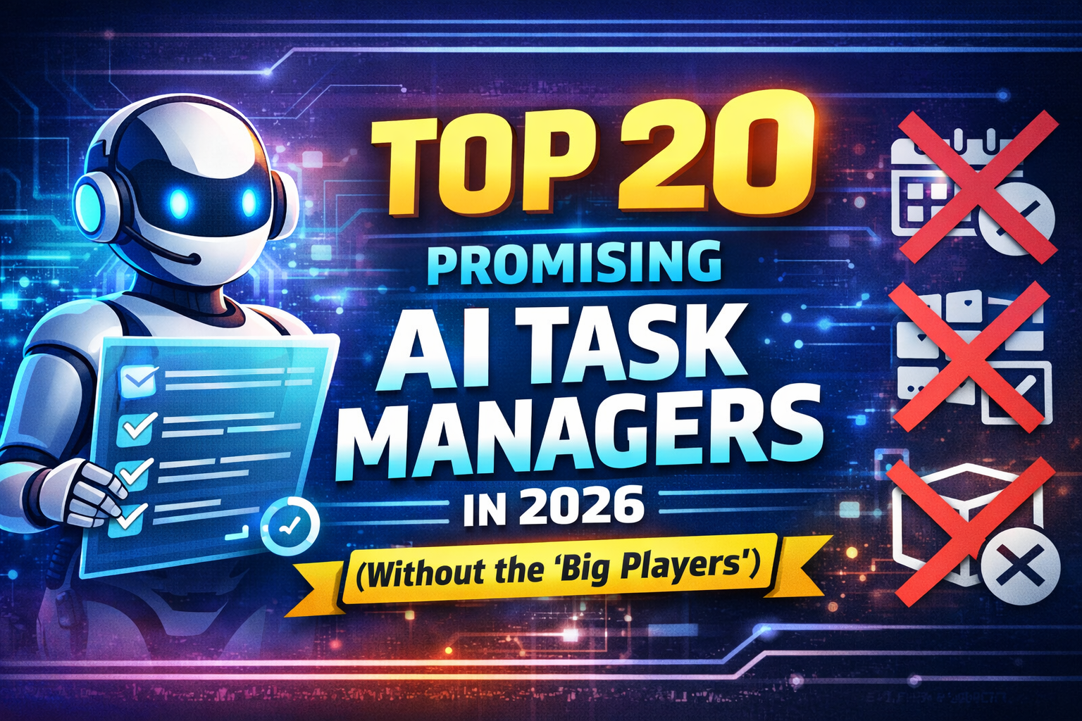 Top 20 promising AI task managers in 2026
