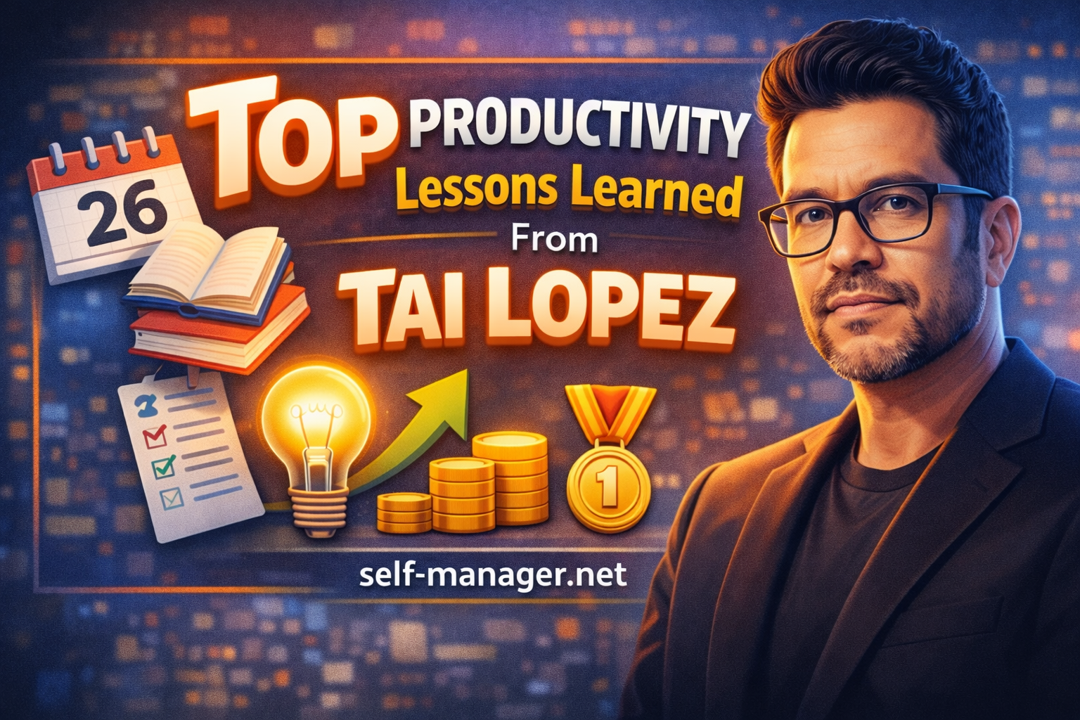 Top Productivity Lessons Learned from Tai Lopez