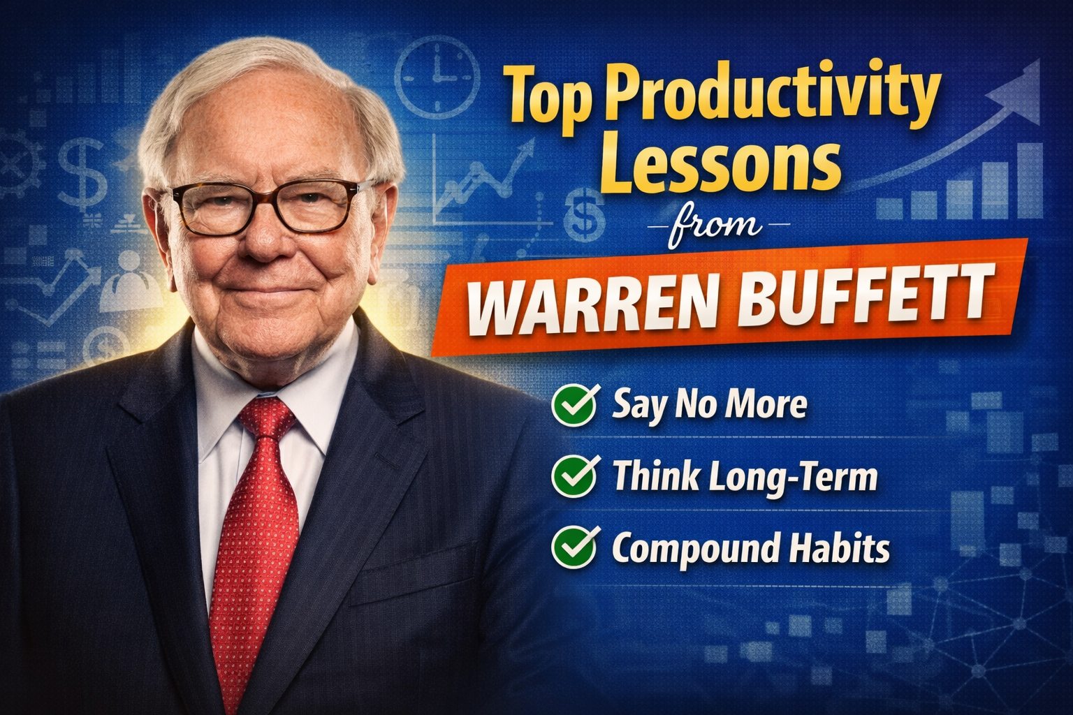 Top Productivity Lessons Learned From Warren Buffett