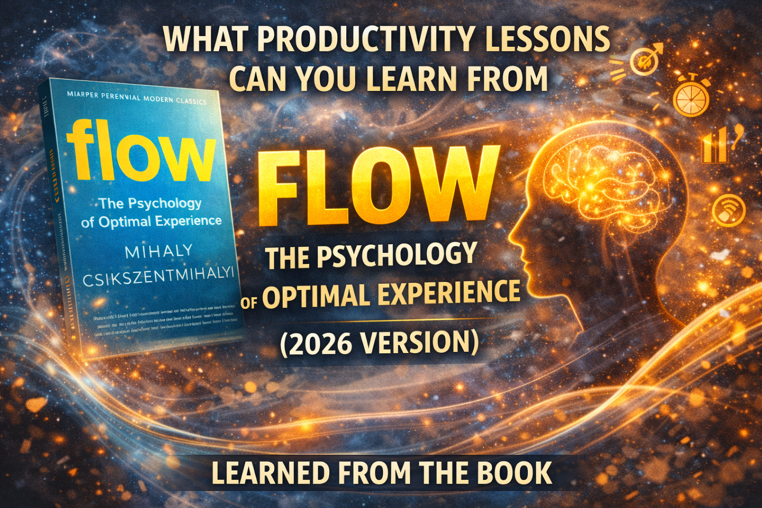 What Productivity Lessons Can You Learn From Flow: The Psychology of Optimal Experience