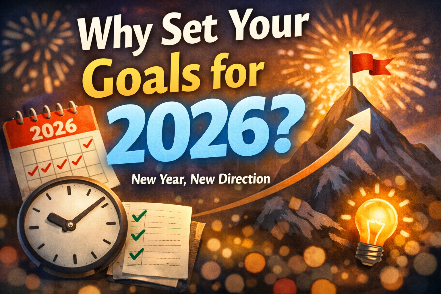 Why Setting Your Goals for 2026 Is Worth It